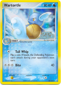 Wartortle - 43/100 - Uncommon - Reverse Holo